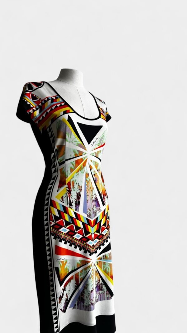 JUST CAVILLI - TONK STYLE DRESS - Image 2